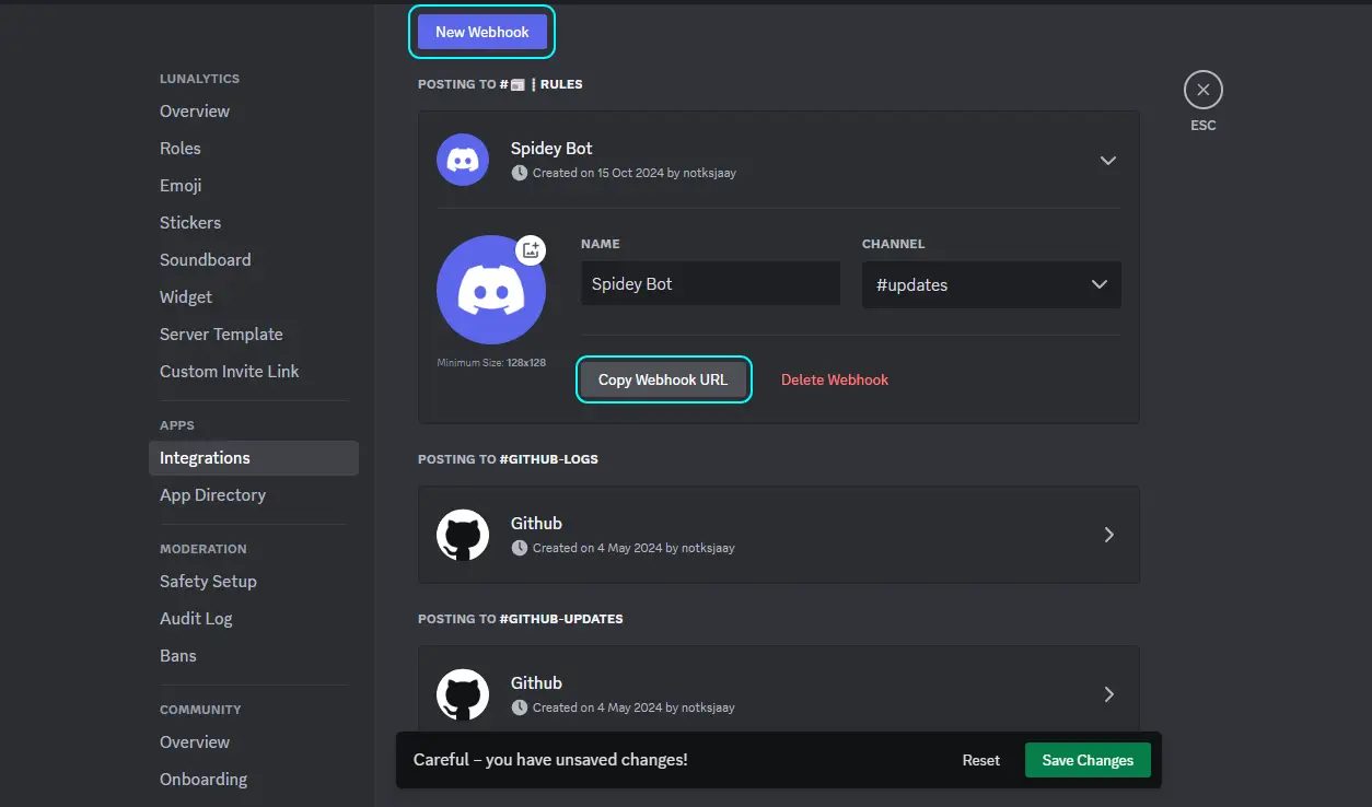 Discord Webhook